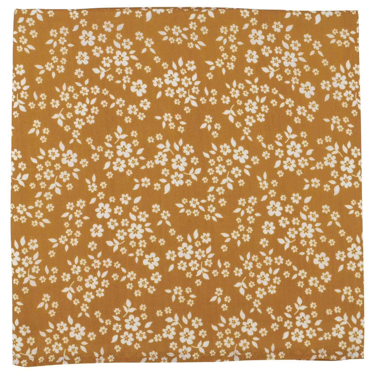 Whimsy Floral Swaddle - Mustard